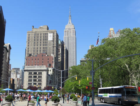 Empire State Building in New York City