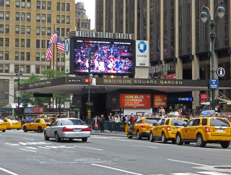 Madison Square Garden in NYC