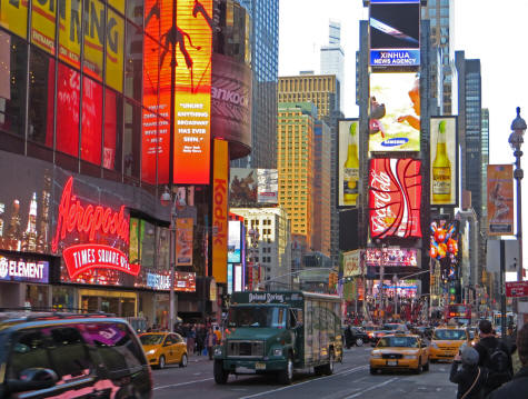 Cabs in New York City